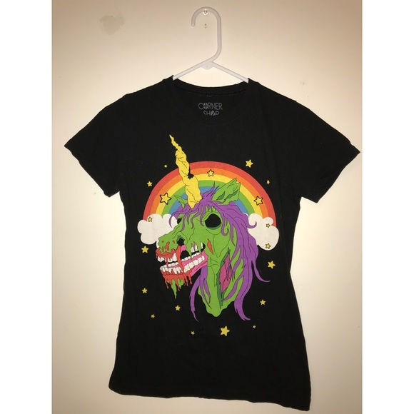 Tops | Zombie Unicorn Shirt | Poshmark